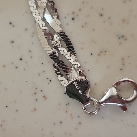 Ross-Simons Italian Sterling Silver Braided Bracelet - Picture 6 of 12